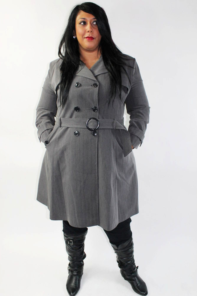 super stylish long lightweight trench coat grey  149 95 sale  127 46 ...